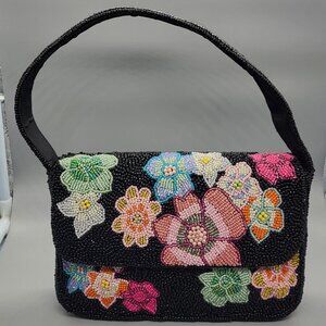 Studio 12 Beaded Floral Handbag